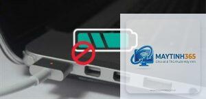 laptop sạc pin nhưng không vào điện