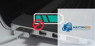 laptop sạc pin nhưng không vào điện