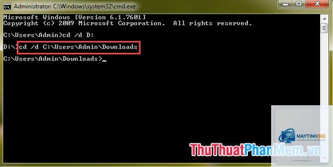 lệnh cd trong cmd - Hình 4