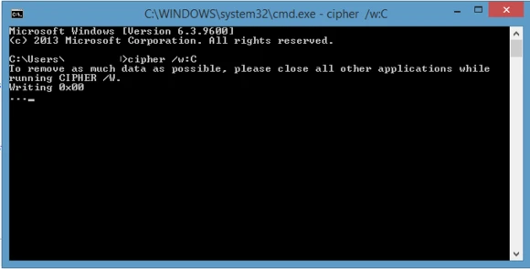 lệnh cipher trong cmd - Hình 1