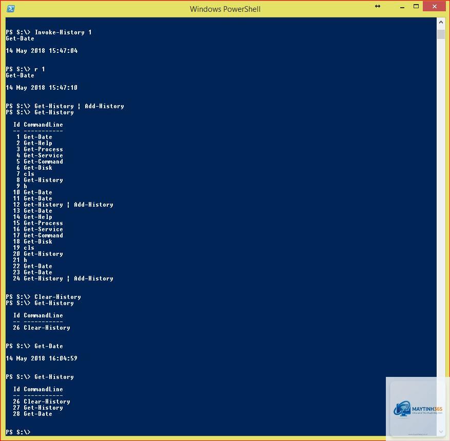 lệnh clear-history powershell - Hình 4