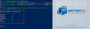 lệnh compare-object powershell