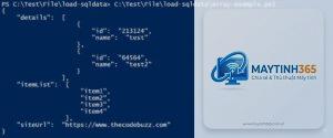 lệnh convertfrom-json powershell