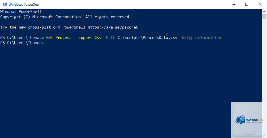 lệnh export-csv powershell - Hình 2