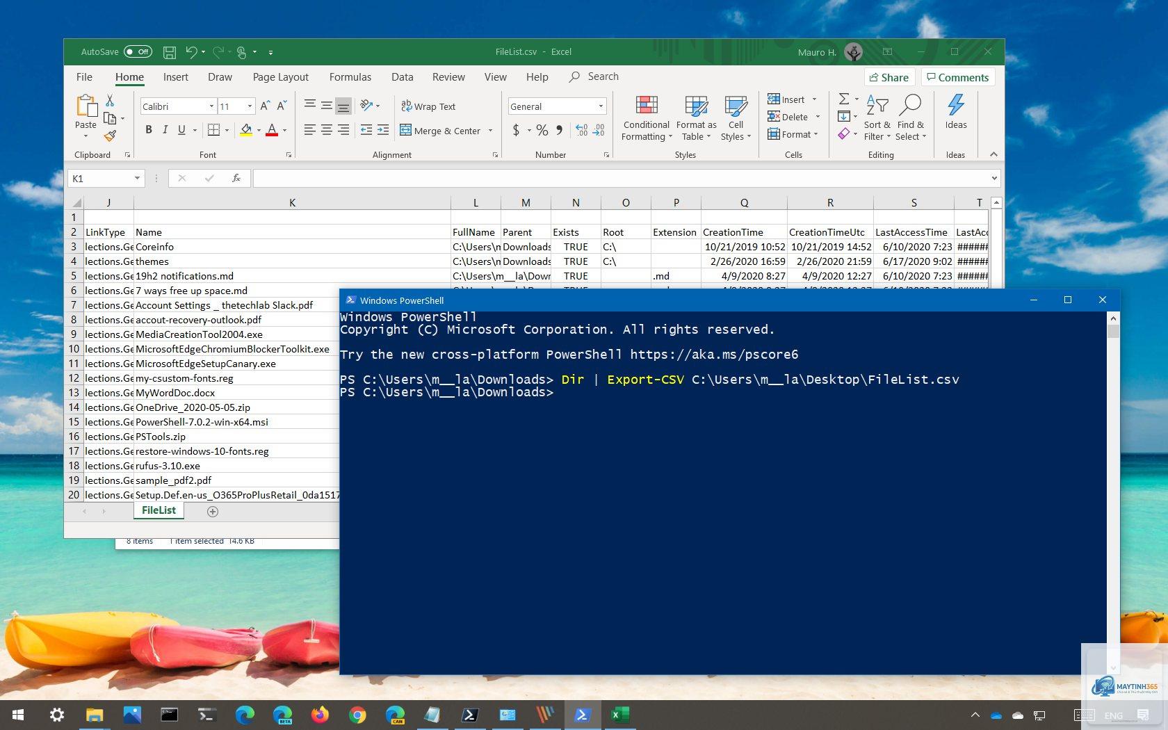 lệnh export-csv powershell - Hình 3