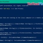 lệnh get-command powershell