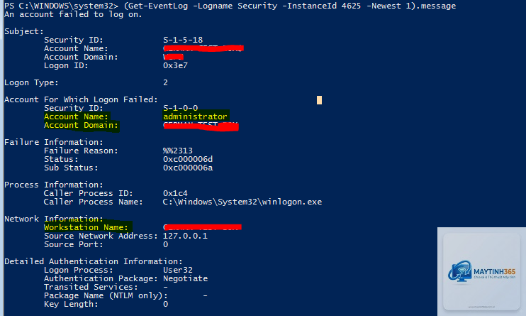 lệnh get-eventlog powershell - Hình 4