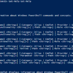 Lệnh Get-Help PowerShell: Hướng Dẫn Chi Tiết Từ Cơ Bản Đến Nâng Cao lệnh get-help powershell