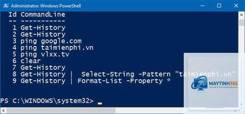 lệnh get-history powershell - Hình 5
