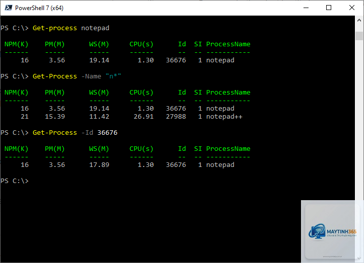 lệnh get-process powershell - Hình 4