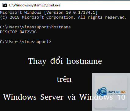 lệnh hostname trong cmd - Hình 3