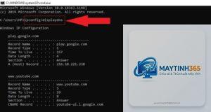 lệnh ipconfig trong cmd