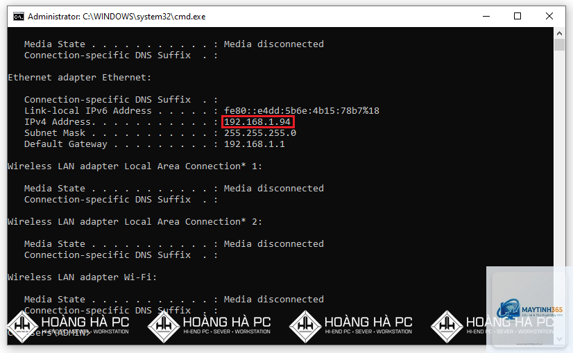 lệnh net share trong cmd - Hình 4