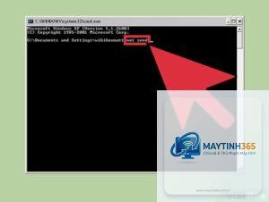 lệnh net start trong cmd