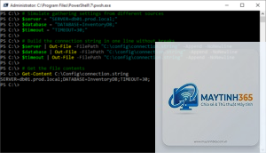 lệnh out-file powershell