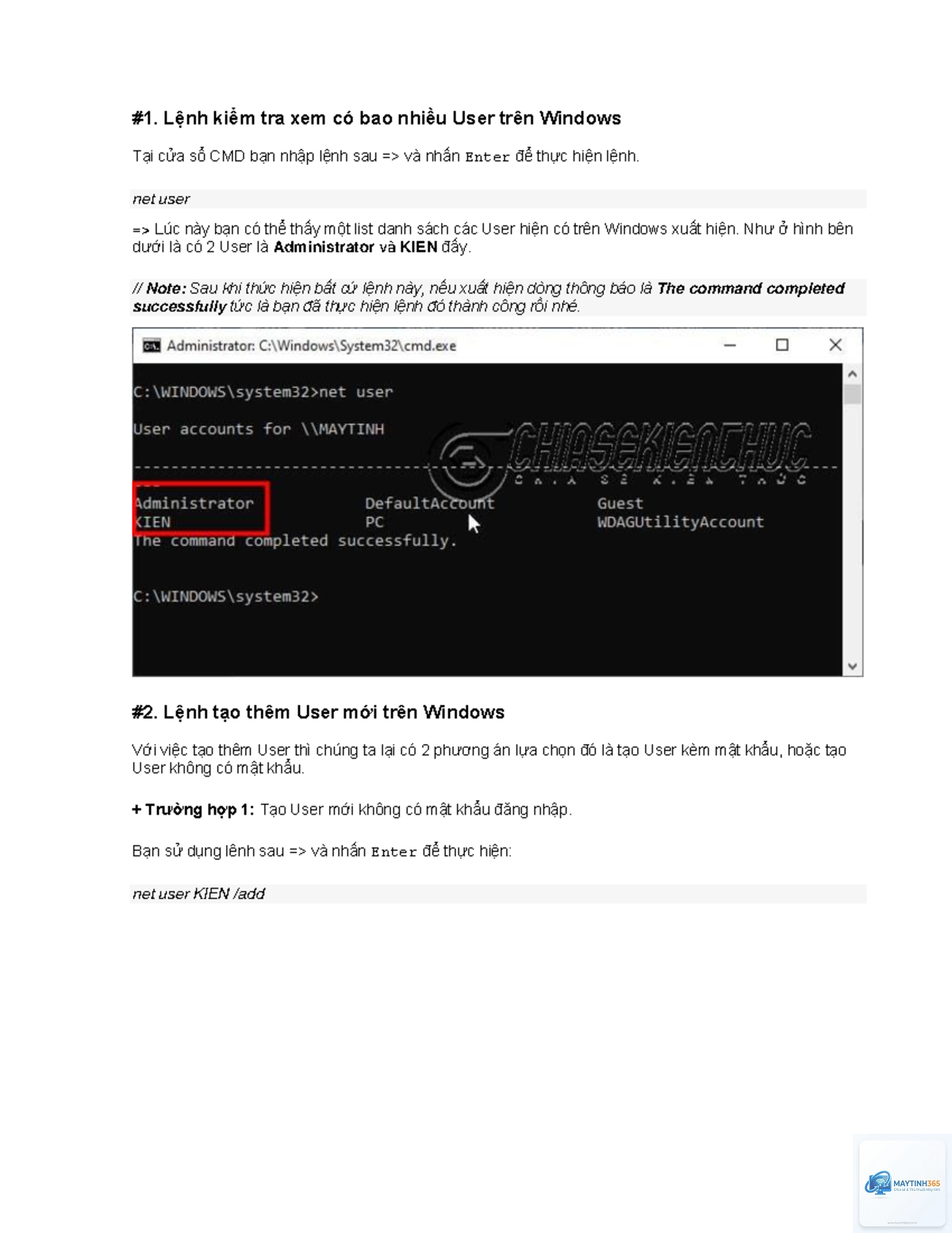 lệnh query user trong cmd - Hình 3