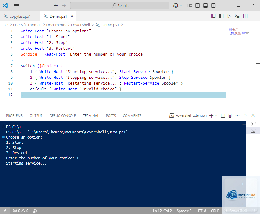 lệnh read-host powershell - Hình 5