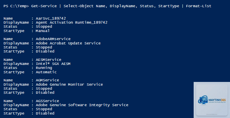 lệnh select-object powershell - Hình 3