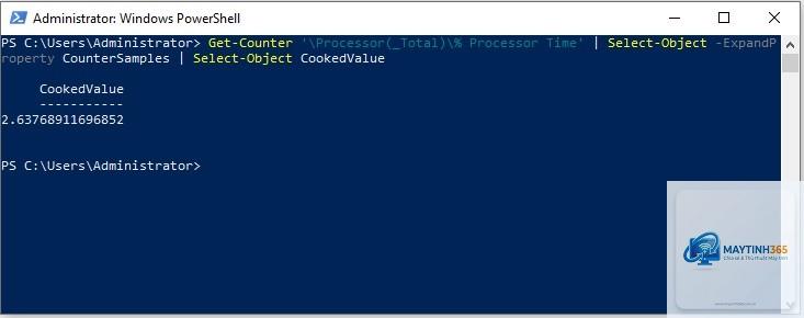 lệnh select-object powershell