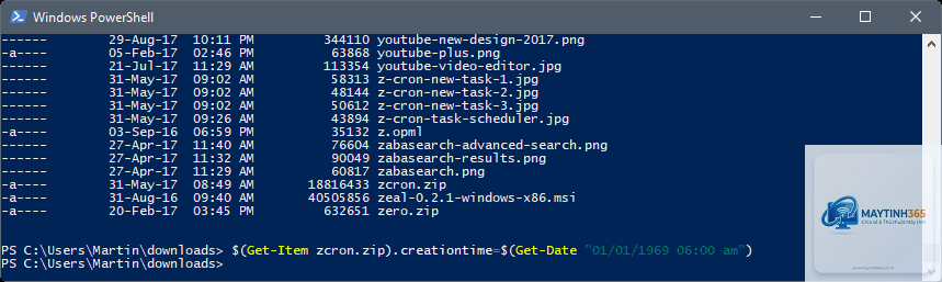 lệnh set-date powershell - Hình 5