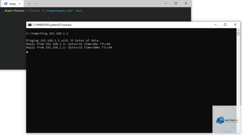 lệnh start-process powershell - Hình 4