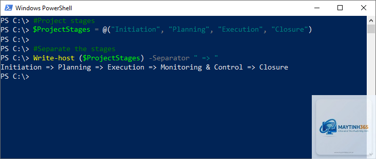 lệnh write-host powershell - Hình 2