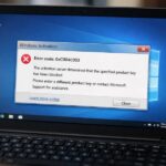 lỗi activation error 0xc004c003