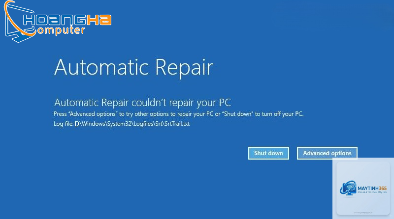 lỗi automatic repair loop - Hình 3