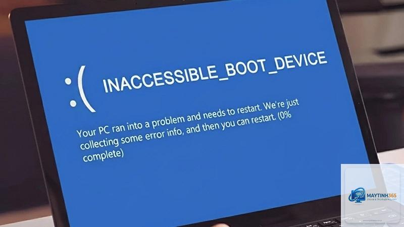 lỗi inaccessible boot device - Hình 3