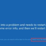 Lỗi Page Fault in Nonpaged Area: Nguyên Nhân và Cách Sửa Chữa Chi Tiết Nhất lỗi page fault in nonpaged area