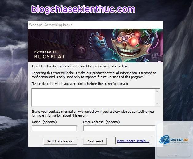 lol bị crash - Hình 2