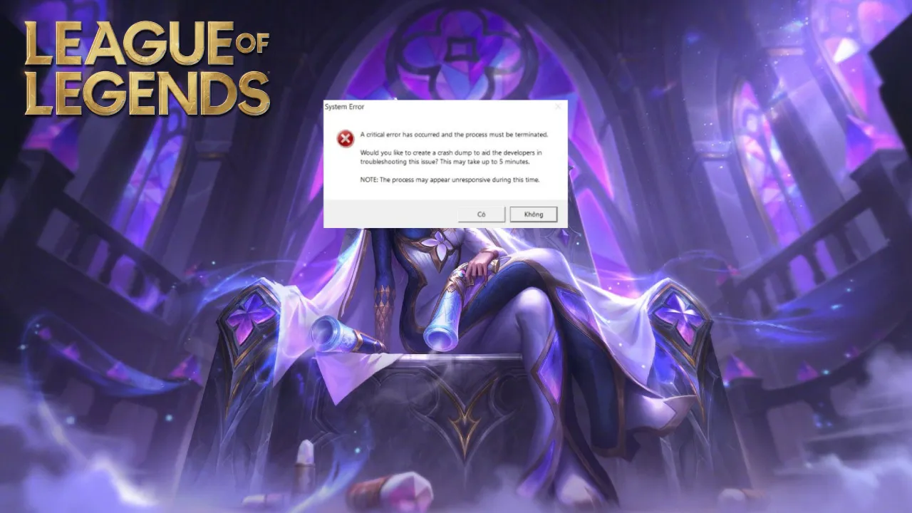 lol bị crash - Hình 3