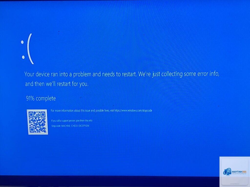 machine check exception là lỗi gì