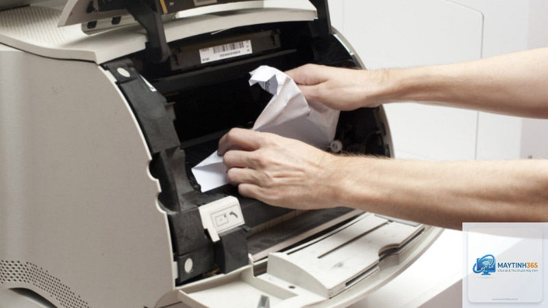 máy in báo lỗi paper jam nhưng không kẹt giấy - Hình 2
