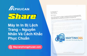 máy in in bị lệch trang sau khi cài lại driver