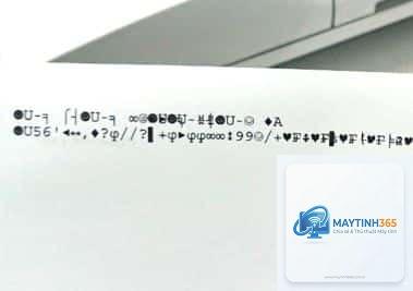 máy in in ra ký tự lạ - Hình 3