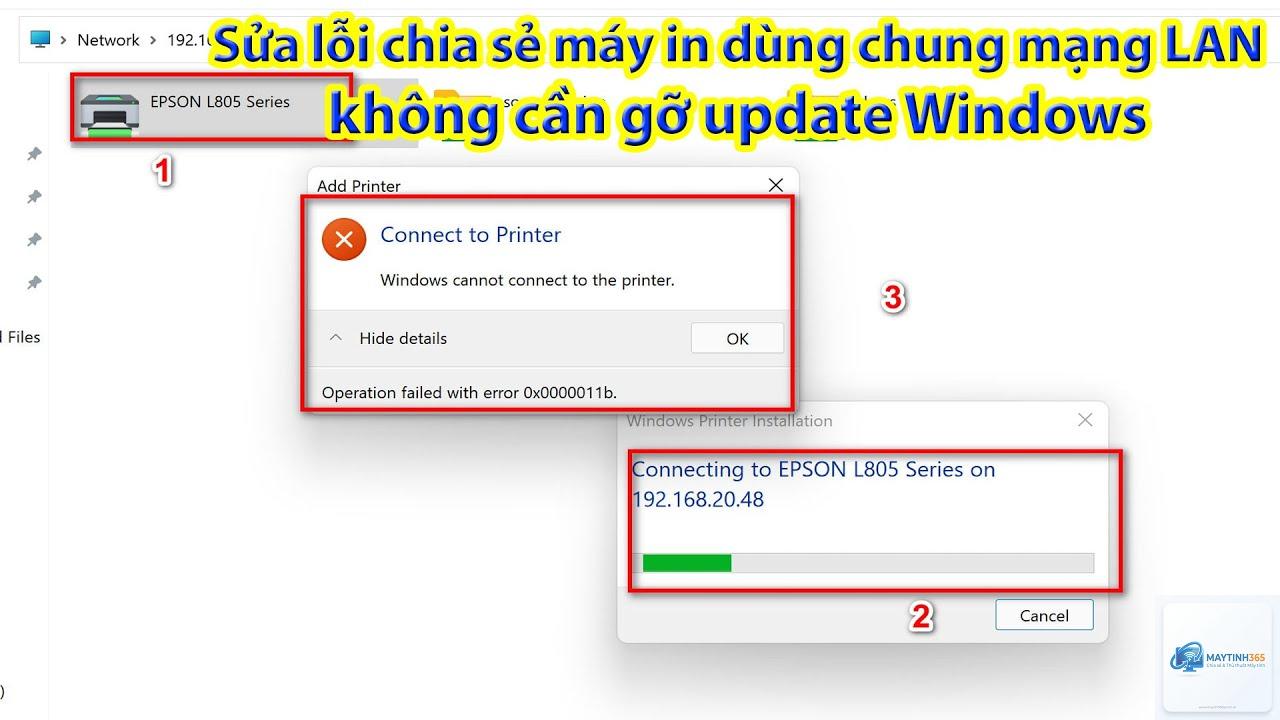 máy in không chia sẻ được - Hình 5
