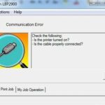 máy in không nhận cổng usb