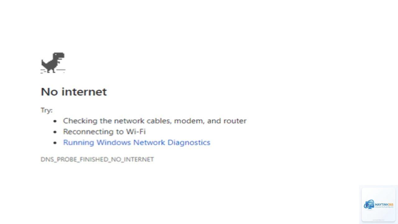 máy tính báo dns probe finished no internet - Hình 3