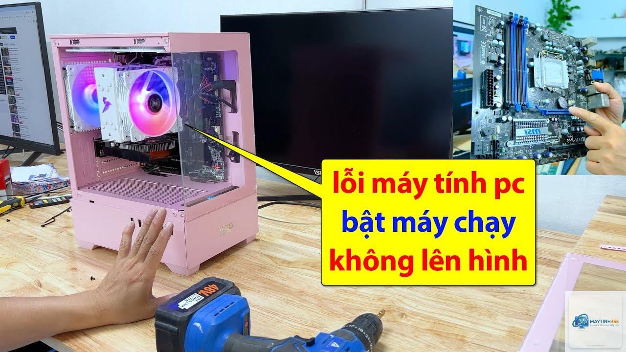 máy tính bật không lên nhưng đèn nguồn sáng - Hình 3