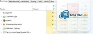 máy tính bị full disk 100%