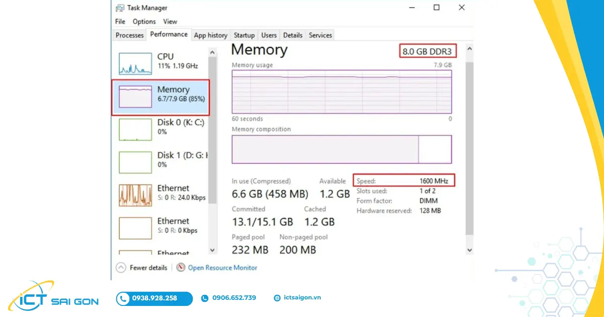 máy tính bị full ram 100% - Hình 3