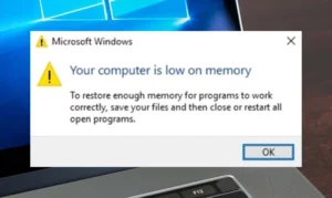 máy tính bị full ram 100%
