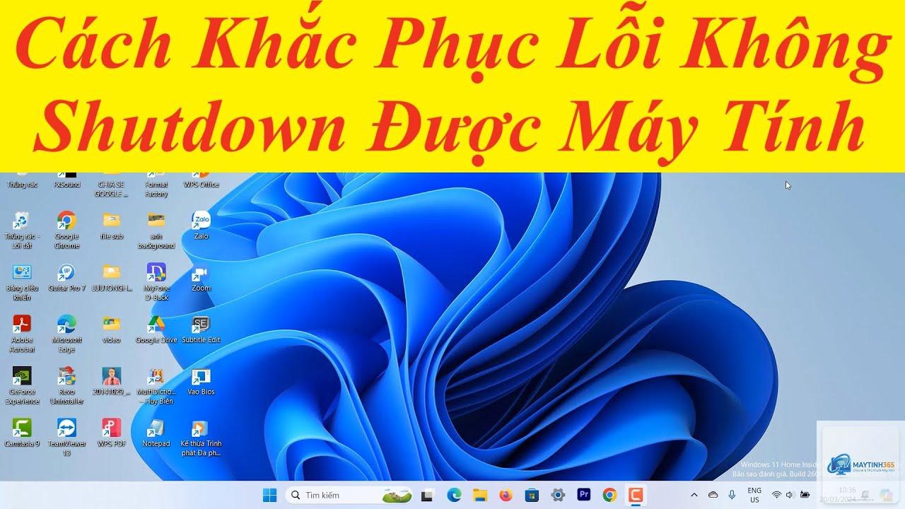 máy tính bị lỗi không shutdown được - Hình 2
