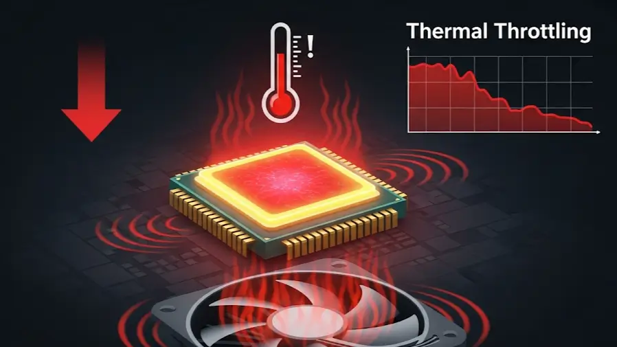 máy tính chơi game bị throttling cpu