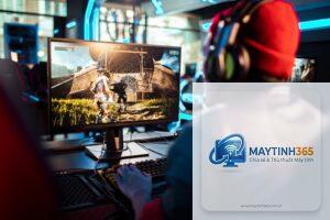 máy tính chơi game ping cao