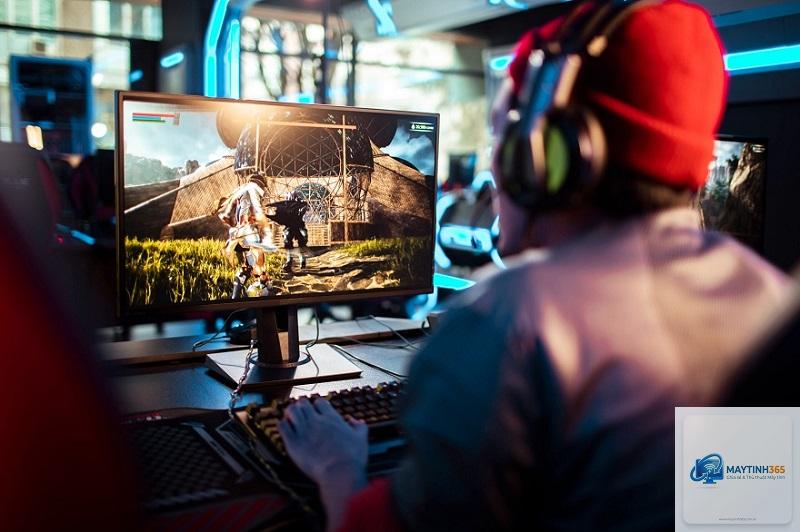 máy tính chơi game ping cao