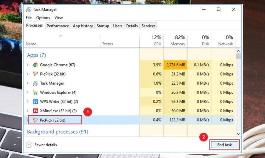 máy tính full ram cách khắc phục
