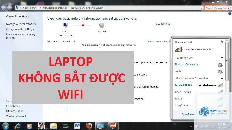 máy tính không bắt được wifi - Hình 5