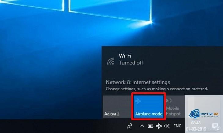 máy tính không kết nối wifi